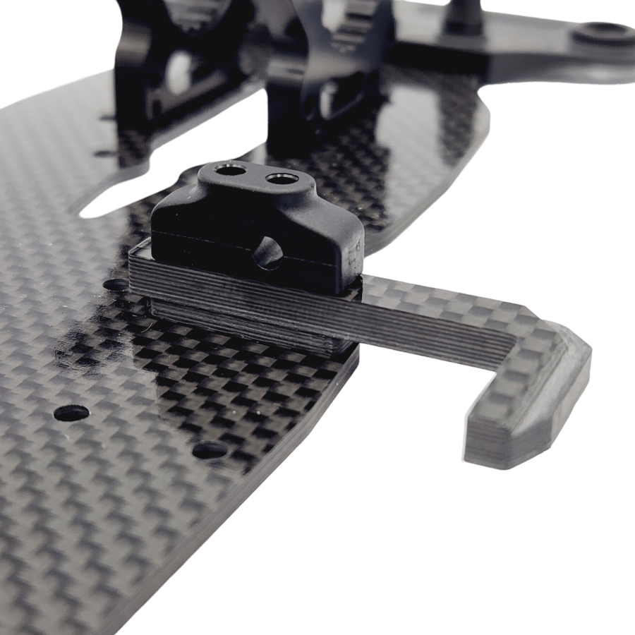 RC MAKER Xray X4-2024 GeoCarbon Battery Mount Set