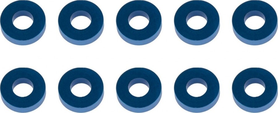 Team Associated Aluminium Unterlegscheiben 7,8 x 3,5 x 2,0mm - Blau