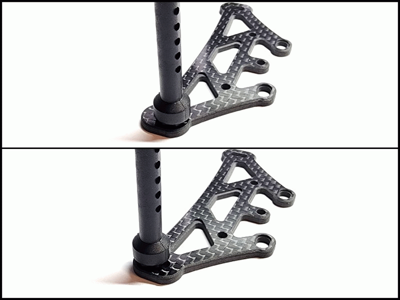 MR33 Carbon Flex Bumper Plate for Awesomatix A800R