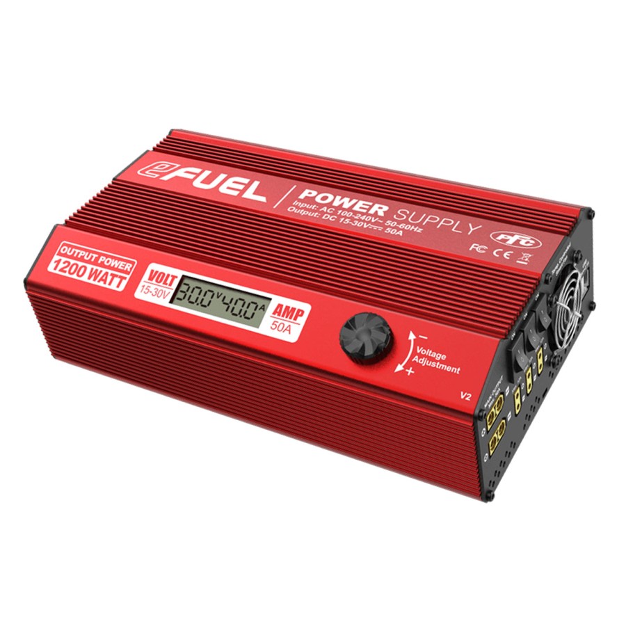 SkyRC eFuel Power Supply 50A 15-30 Volt with LCD Display
