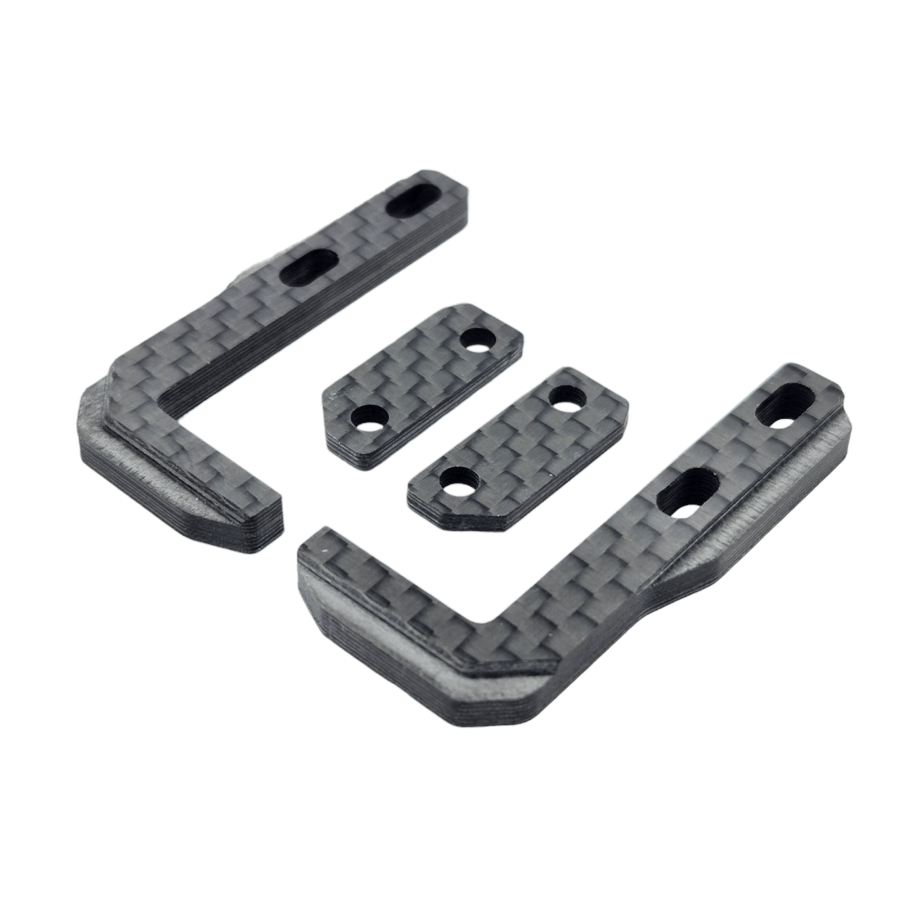 RC MAKER Xray X4-2024 GeoCarbon Battery Mount Set