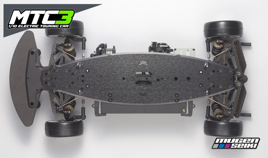 Mugen Seiki MTC-3 Tourenwagen Baukasten 1:10 mit Aluminium Chassis