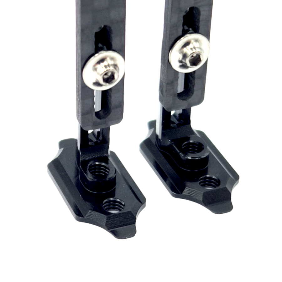 RC MAKER Aluminum "ULTRA LITE" for Horizontal Body Posts (Base Part)