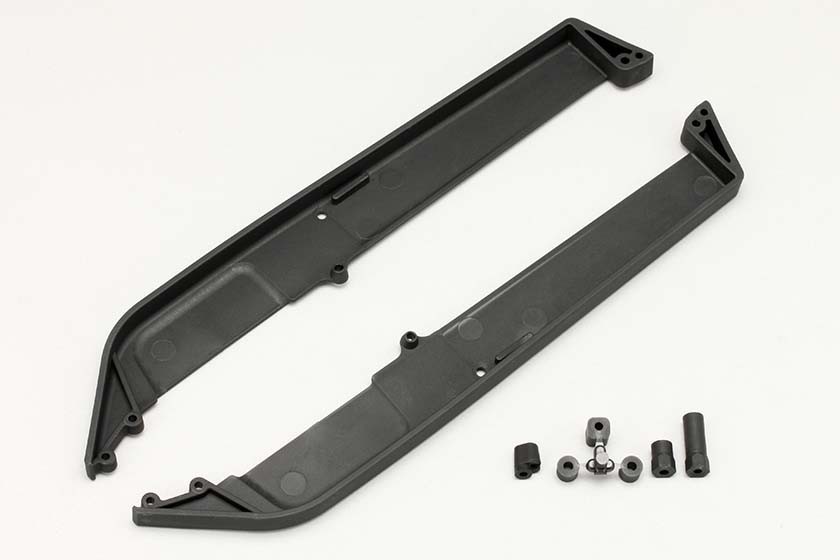Yokomo YZ-4SF2 Graphite Side Plate/Battery Post/Antenna Mount