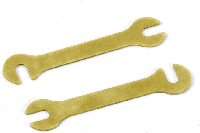 XRAY Steel Shim 0,6mm Gold (2)