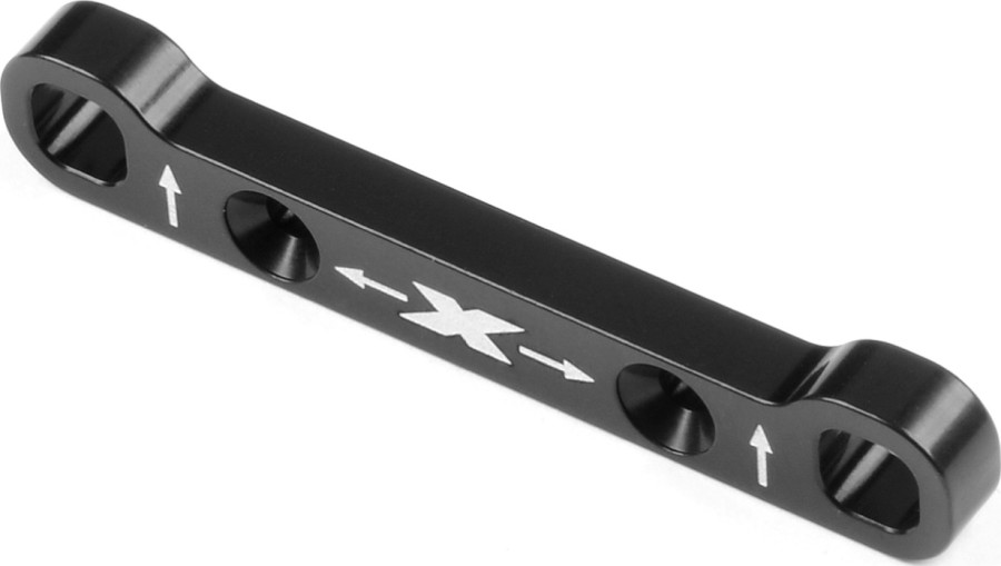 XRAY Aluminium Lower Suspension Holder Wide for Horizontal Split Bulkhead (HS) Rear-Rear