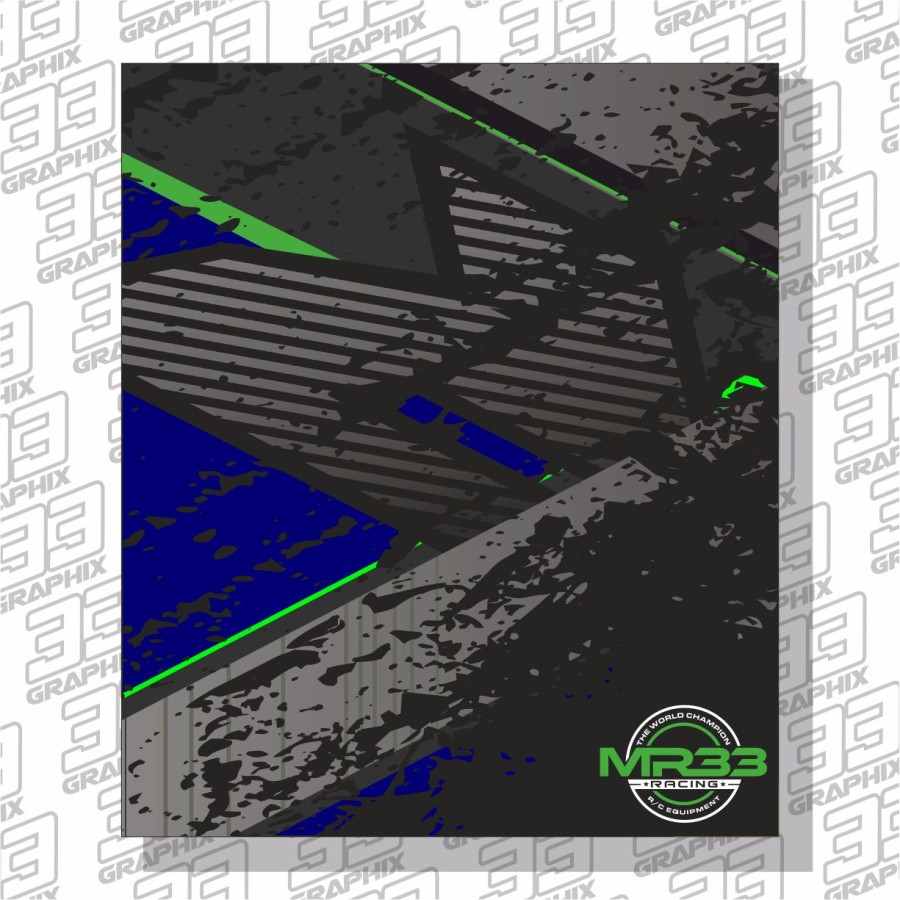 MR33 Orlowski Edition Setup Board Sticker Offroad 39 x 33,5cm