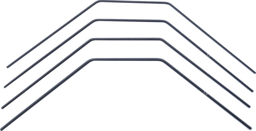 Team Associated RC10B74.1 Anti-roll Bar Set, 1,0-1,3mm