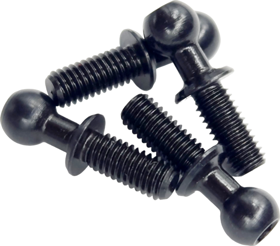 RC MAKER SP1 Steel 4,3mm Male Ball Stud (Long) (4)