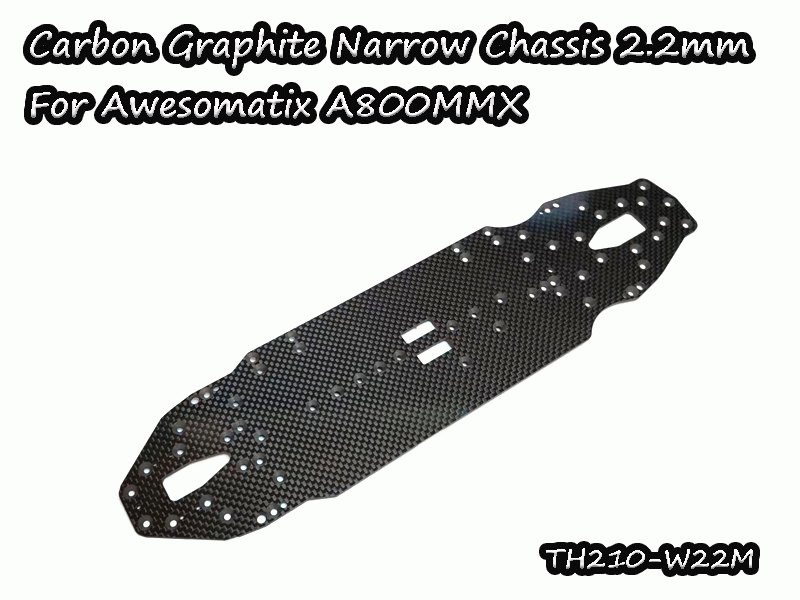 Vigor Carbon Chassis Narrow 2,2mm for Awesomatix A800MMX