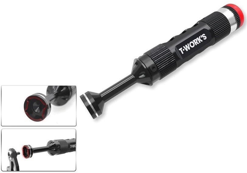 T-Work´s Aluminium 7075-T6 Schlüssel für untere Querlenker Mugen Seiki MTC-2R (L)