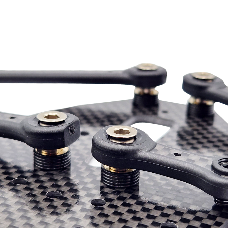 RC MAKER Brass Ring Roll Center Shim Set (16)