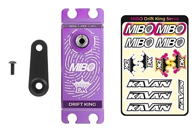 MIBO Drift King Servo Aluminium Programmierbar (RWD Drift Spec 33.0kg/8.4V) - Lila (Purple)