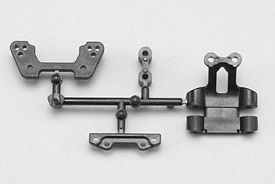 Yokomo YZ-2 CAL3.1 / DTM3.1 Querlenker und Stabilisator Halterung Hinten