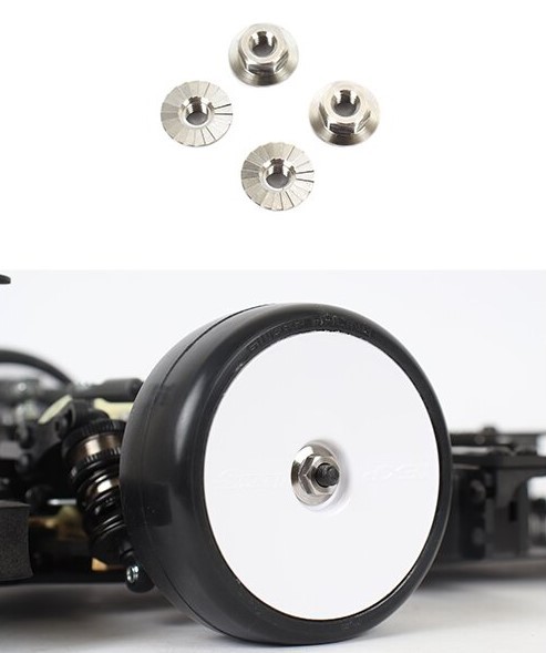 Team Titan Blade Titanium Wheel Nuts M4 (4)
