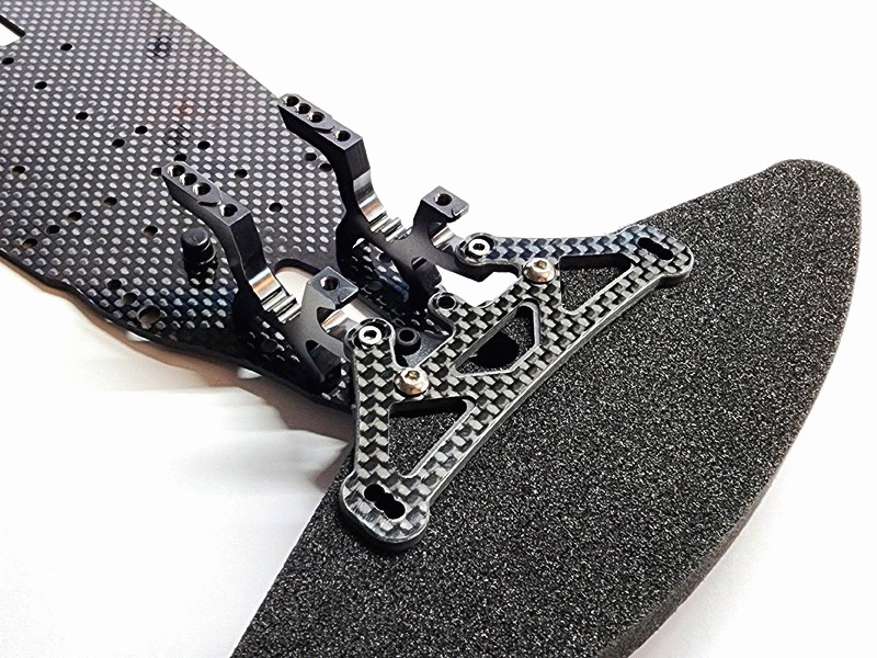 MR33 Carbon Flex Bumper Plate for Awesomatix A800R