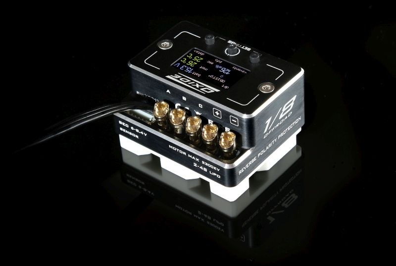 ELCERAM Oxide 1:8 G1 Competition Offroad Brushless Regler ESC