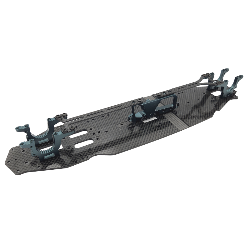 RC MAKER Mugen MTC-2R Kohlefaser SlimFlex Topdeck Set 2,0mm