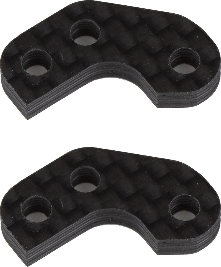 Team Associated RC10B7 Caster Block Link Mount Set, -2mm