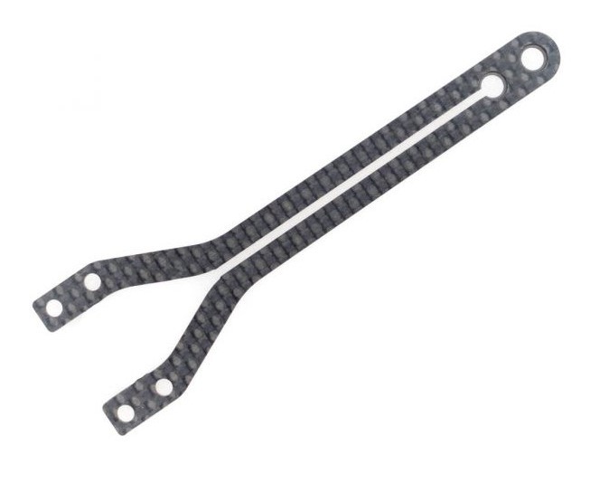 XRAY X4G-2023 Carbon Split Topdeck Front 2,0mm (1)