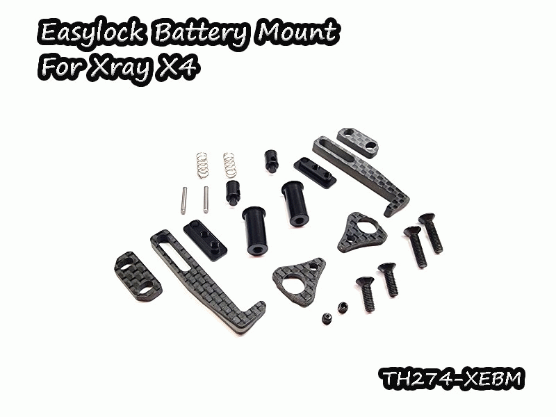 Vigor Easylock Battery Mount for Xray X4 / X4-2023