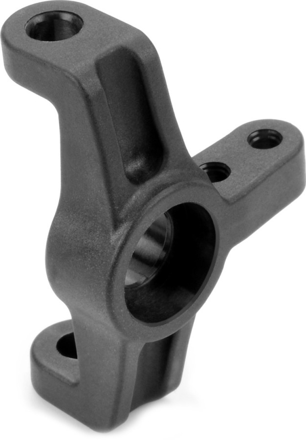 XRAY XB4-2025 Composite Steering Block for Carbon Extension Plate - Graphite (1)