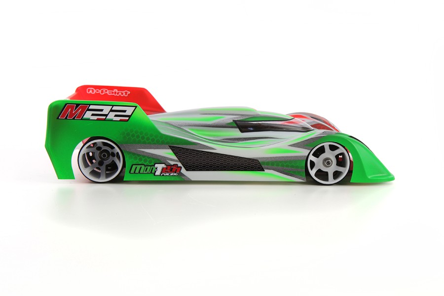 Mon-Tech M 22 1:12 Pan Car Karosserie (unlackiert) La Leggera
