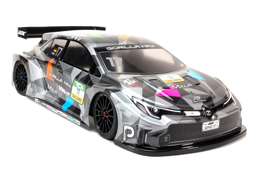 ZooRacing Gorilla MAX 1:10 FWD Car 190mm Karosserie (unlackiert) 0,7mm - REGULAR