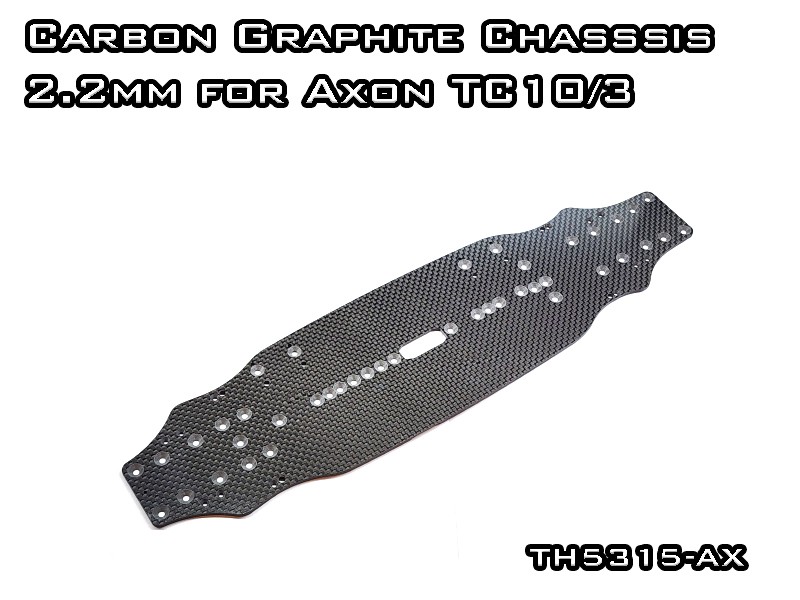 Vigor Carbon Graphite Chassis 2.2mm for Axon TC10/3