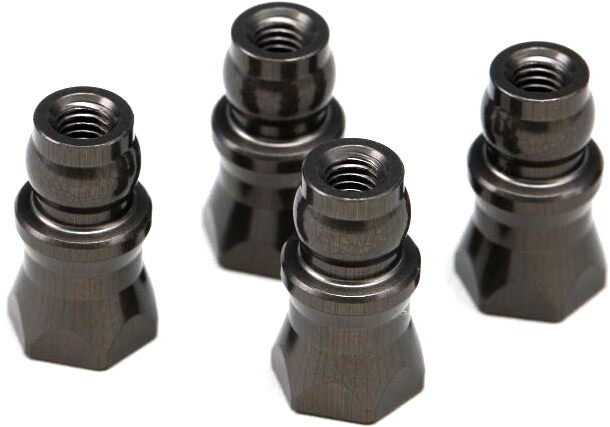 Yokomo SO2.0/MO2.0 Aluminum 13Shock Cap Ball Hard