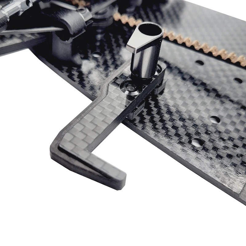 RC MAKER GeoCarbon Standard Battery Mount Set for Awesomatix A800R