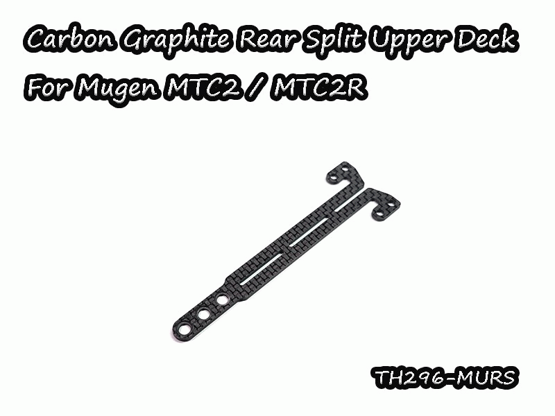 Vigor Mugen MTC-2R Carbon Split Topdeck REAR 2,0mm