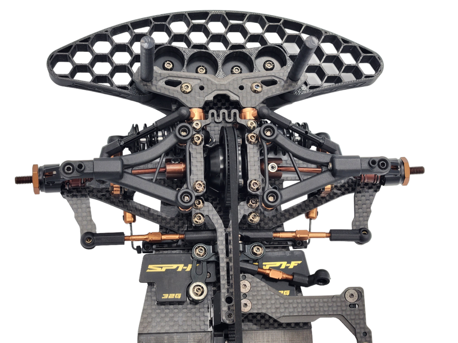 RC MAKER SP1-F FWD Baukasten 1:10 - Kohlefaser Chassis