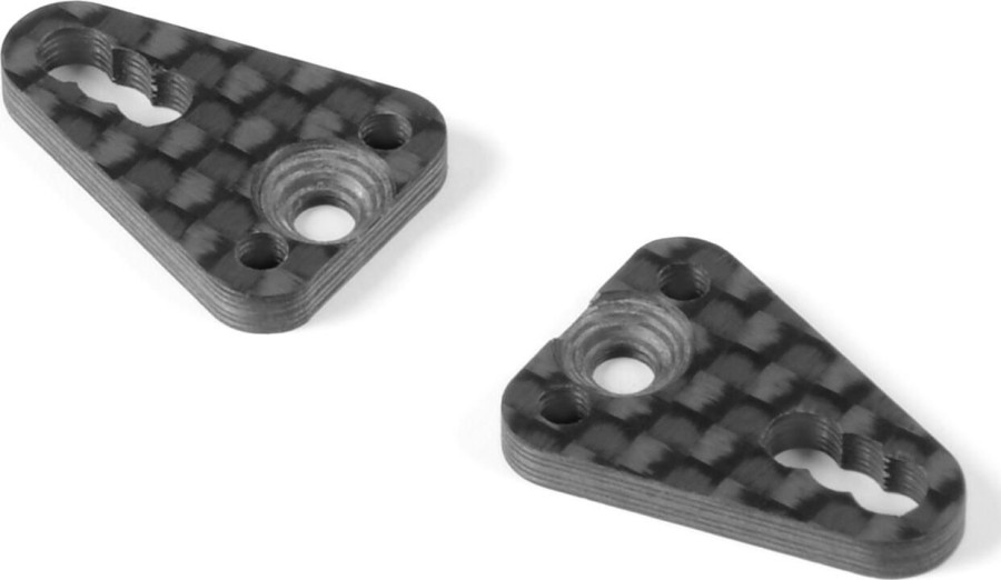 XRAY Carbon Plate for 2 Pins for Side Link (2)