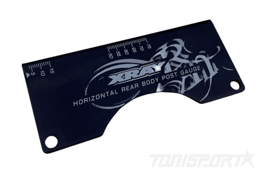 XRAY Aluminium Bohrschablone Horizontale Karosseriebefestigung