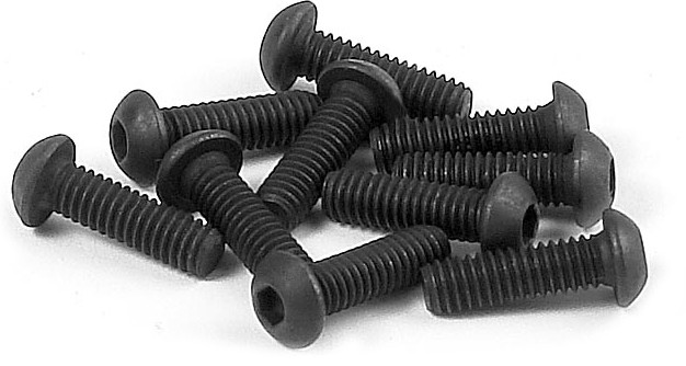 XRAY 0Butto Head Screw SH M2.5x8 (10)