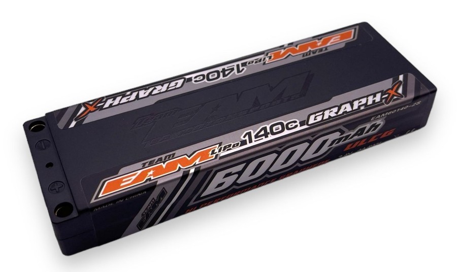 Team EAM Graph-X 6000mAh Hardcase ULCG LiPo 140C 7,4V - 243g