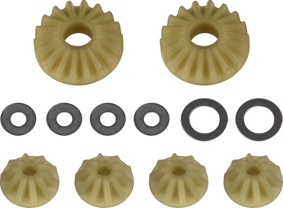 Team Associated RC10B74 FT LTC Differential Rebuild Set, plastic