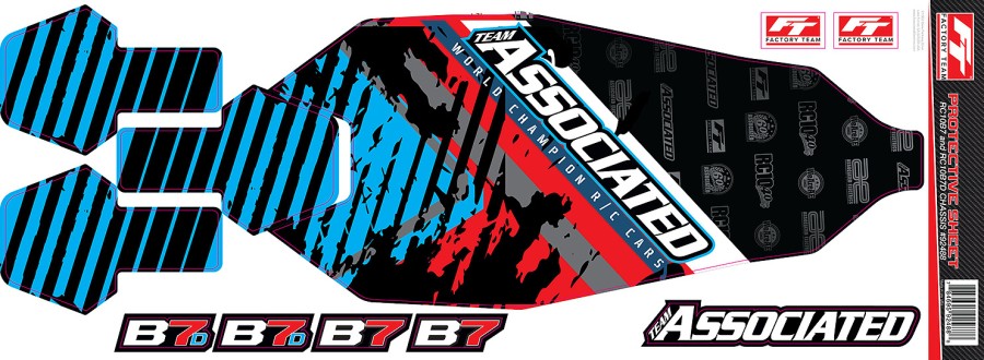 Team Associated RC10B7 Chassis Protective Sheet