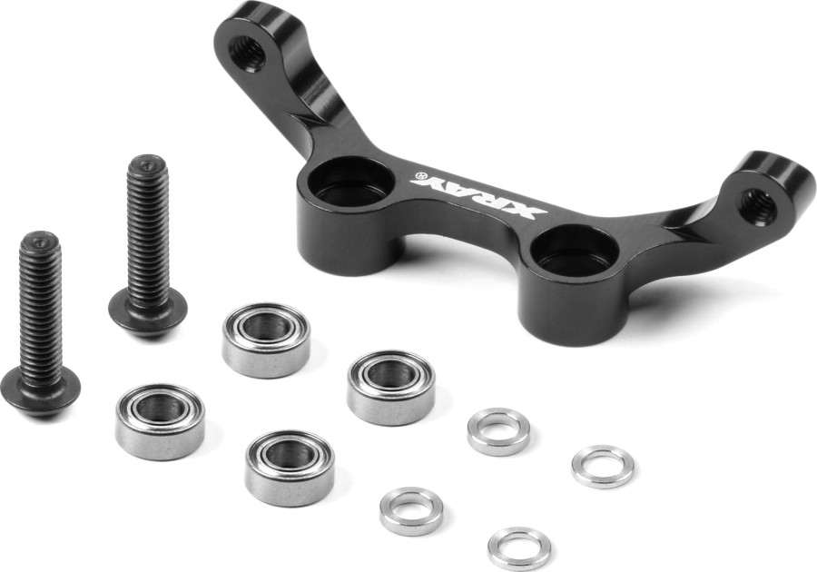 Xray XB2-2024 Aluminium Lenkungsplatte