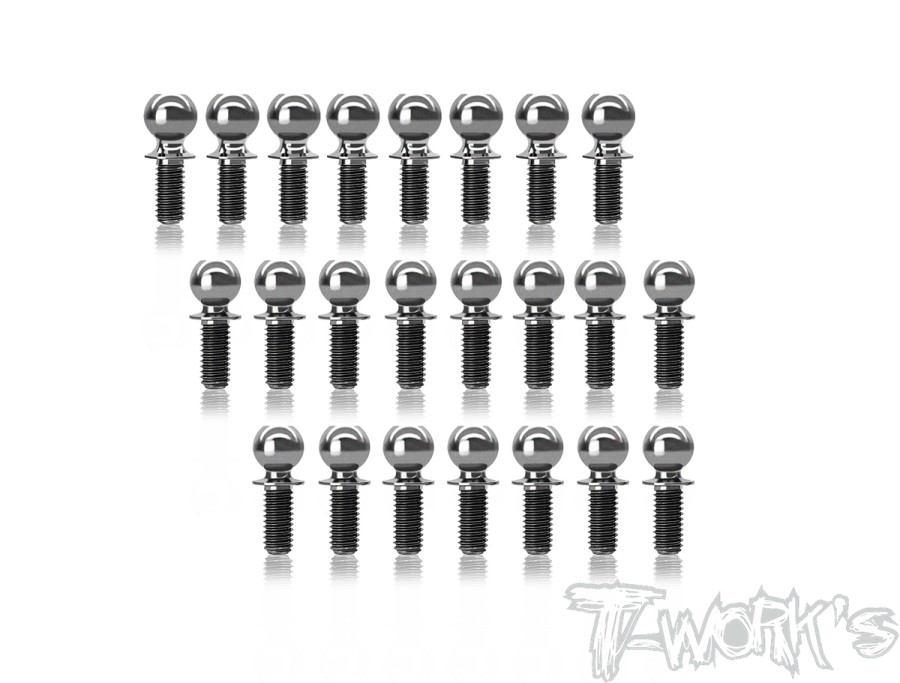 T-Work`s 64 Titanium Ball End Set for Awesomatix A800MMX & A800R (24)