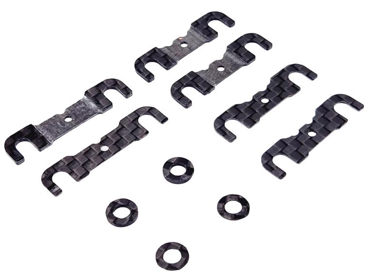 RC MAKER Awesomatix A800R Roll Centre Shim Plate Set 0.5 + 1.0 mm