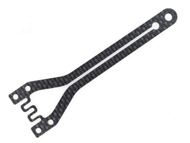XRAY X4A-2023 Carbon Split Topdeck Front 2,0mm (1)