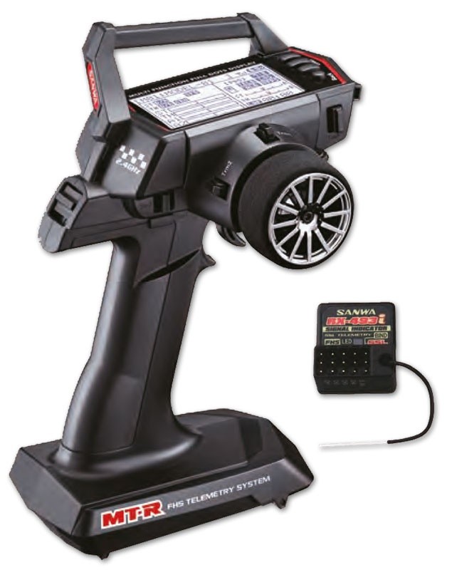 Sanwa MT-R PC Radio incl. RX-493i Receiver