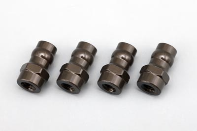 Yokomo Aluminum Shock Cap Ball - Hard (4)