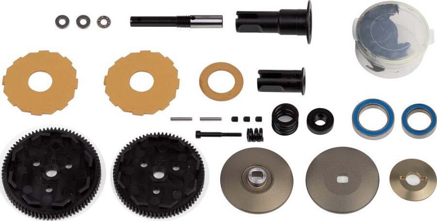Team Associated RC10B74.2 FT Decoupled Slipper Kit