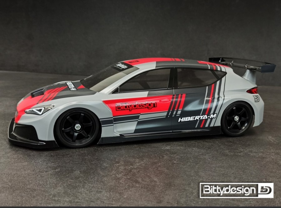 Bittydesign HIBERYA 1:10 M-Chassis Karosserie (unlackiert)