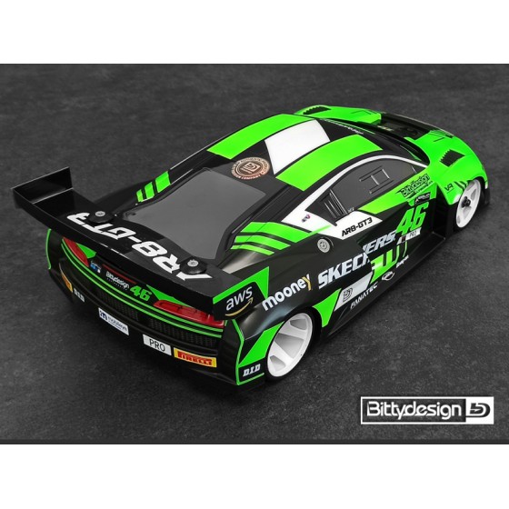 Bittydesign AR8-GT3 GT12 Karosserie 1:12 Pan Car Supastox (unlackiert)