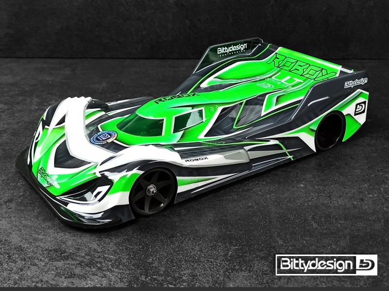 Bittydesign ROBOX 1:12 Onroad Clear Body - Ultra Lightweight