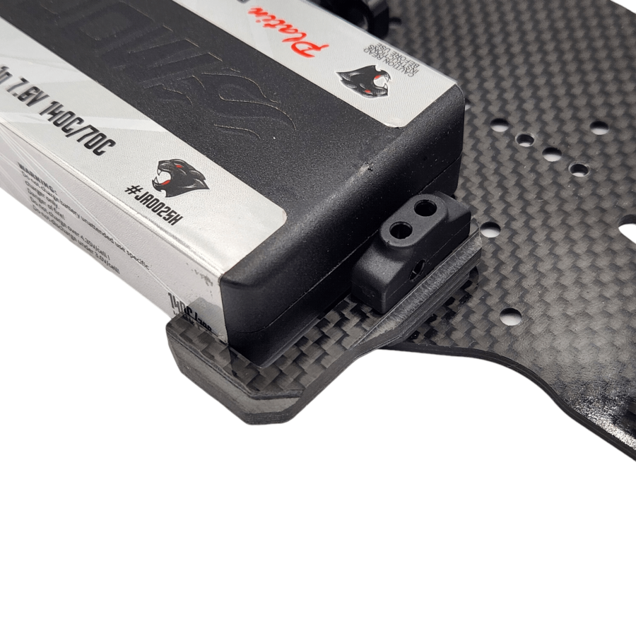 RC MAKER Xray X4-2024 GeoCarbon Battery Mount Set